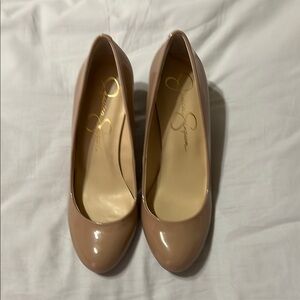 Jessica Simpson Tan Wedge Shoes